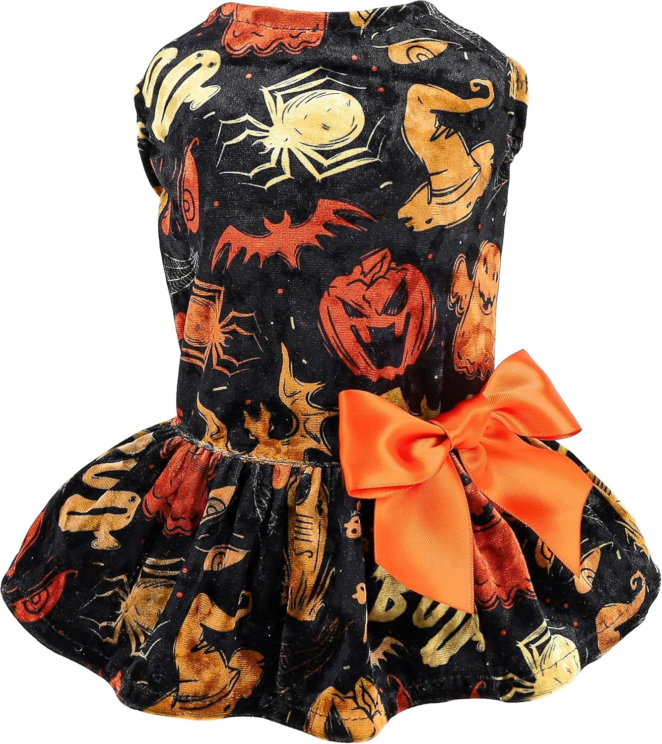 Christmas Candy Canes Dog Dress, Cute Dog Christmas Outfit, Doggy Clothes for Small Dogs Girl, Pet Apparel, Silver, Red, White, XXS