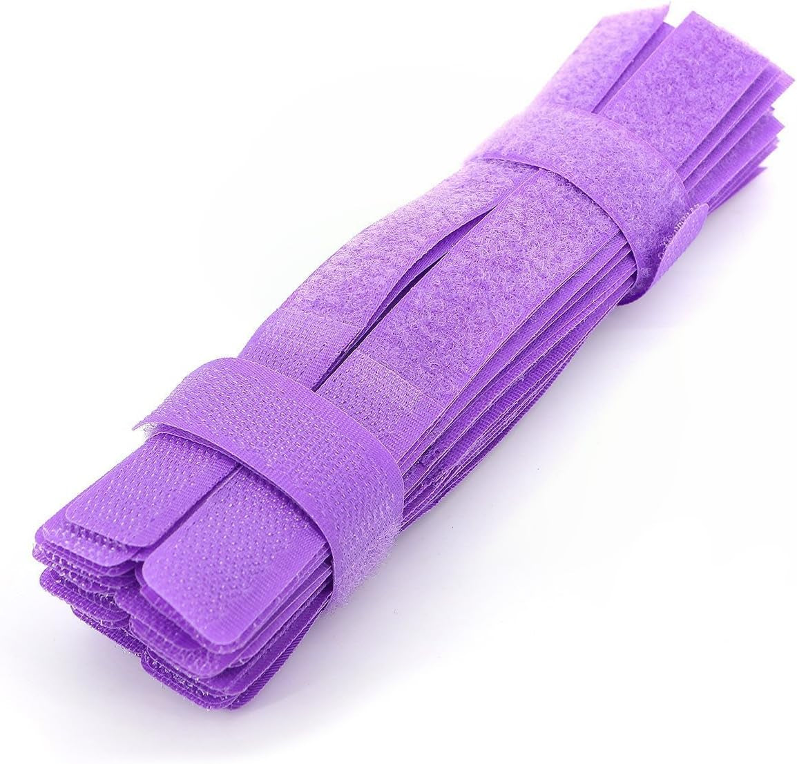 50Pcs Cable Ties Reusable Fastening Wire Organizer Cord Rope Holder 7 Inch (Black)